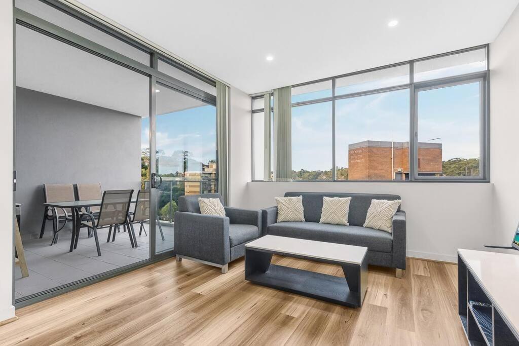 Two Bedroom Private Apartment In Lane Cove With Parking Sydney Ngoại thất bức ảnh